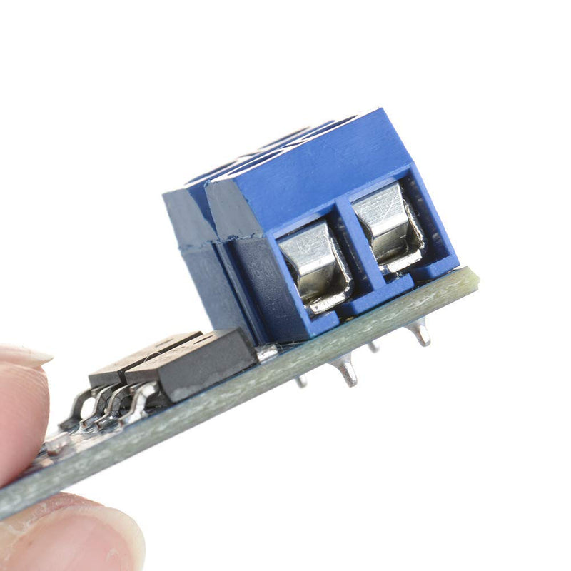 [Australia - AusPower] - DEVMO 10 PCS DC 5V-36V 15A(Max 30A) 400W Dual High-Power MOSFET Trigger Switch Drive Module 0-20KHz PWM Adjustment Electronic Switch Control Board Motor Speed Control Lamp Brightness Control 