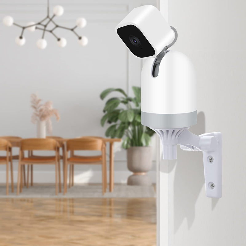 [Australia - AusPower] - OYOCAM Wall Mount Compatible with Blink Mini Pan-Tilt Camera, 2 Pack Adjustable Angles Bracket 180 Degree Rotation Easy to Install (NOT Included The Cam) 2 Pack wall mount 