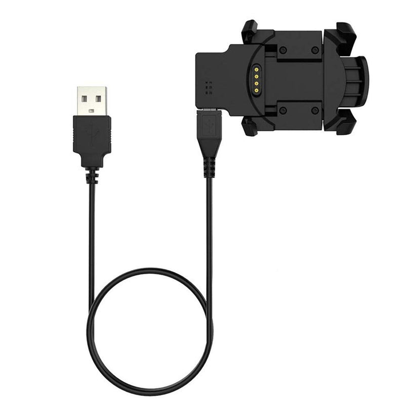 [Australia - AusPower] - 2-Pack Charger for Fenix 3/Fenix 3 HR/Quatix 3/ Tactix Bravo/ D2 Bravo, Replacement Charging Cable Cord for Garmin Fenix 3 Heart Rate Smart Watch (2Pack, 3.3ft/1m) 