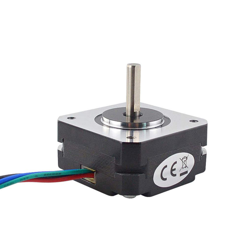 [Australia - AusPower] - STEPPERONLINE 3 PCS Nema 17 Stepper Motor Bipolar 1.8deg 16Ncm (22.6oz.in) 1A 42x42x20mm 4 Wires for Exturder 3D Printer CNC DIY 