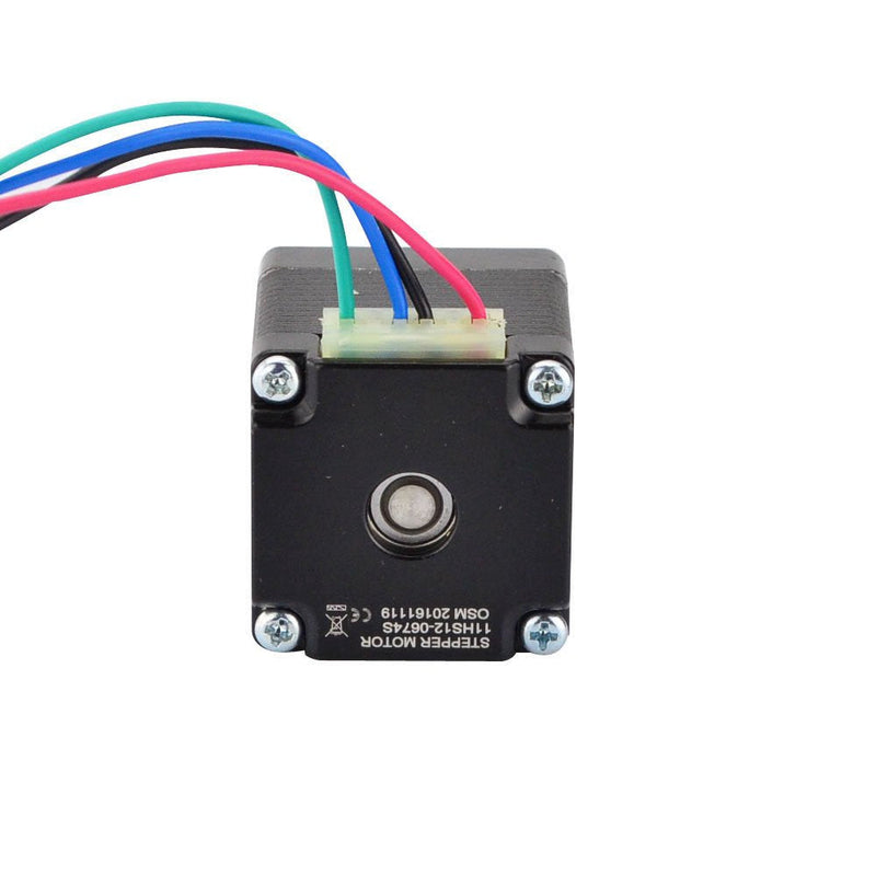[Australia - AusPower] - STEPPERONLINE Mini Stepper Motor Nema11 Bipolar 0.67A 8.5oz-in/6Ncm DIY Robot CNC (No Single keyed shaft) 