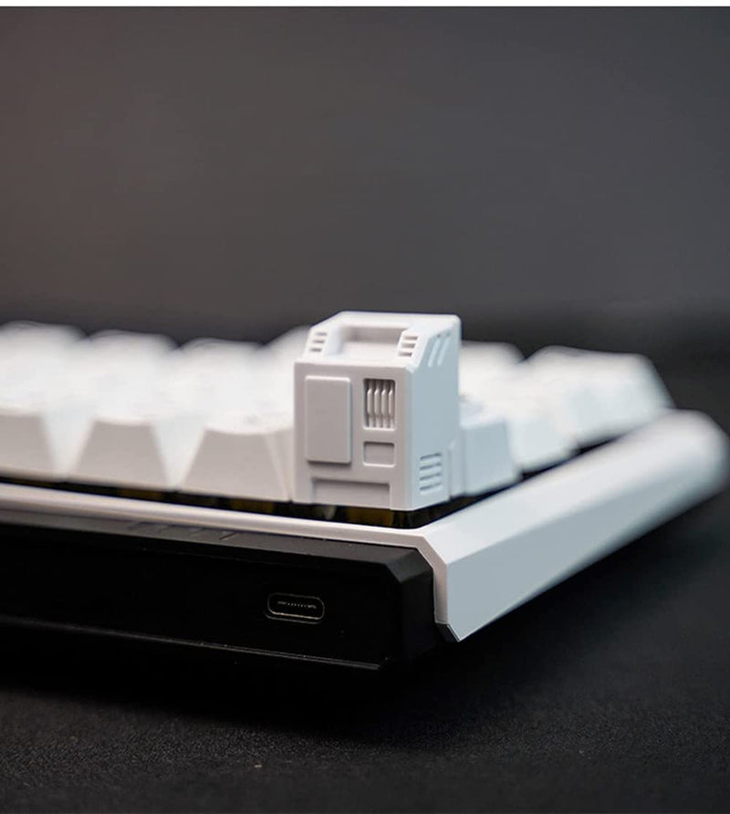[Australia - AusPower] - Custom keycaps for Esc Key and Tab Key, Magnetic and Light-Transmission Design, fits Most Keyboards Especially 60% Mechanical Gaming Keyboard 