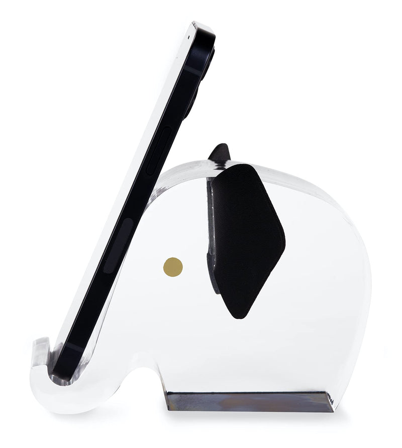 [Australia - AusPower] - Kate Spade New York Acrylic Cell Phone Stand, Novelty Phone Holder for Desk, Elephant 