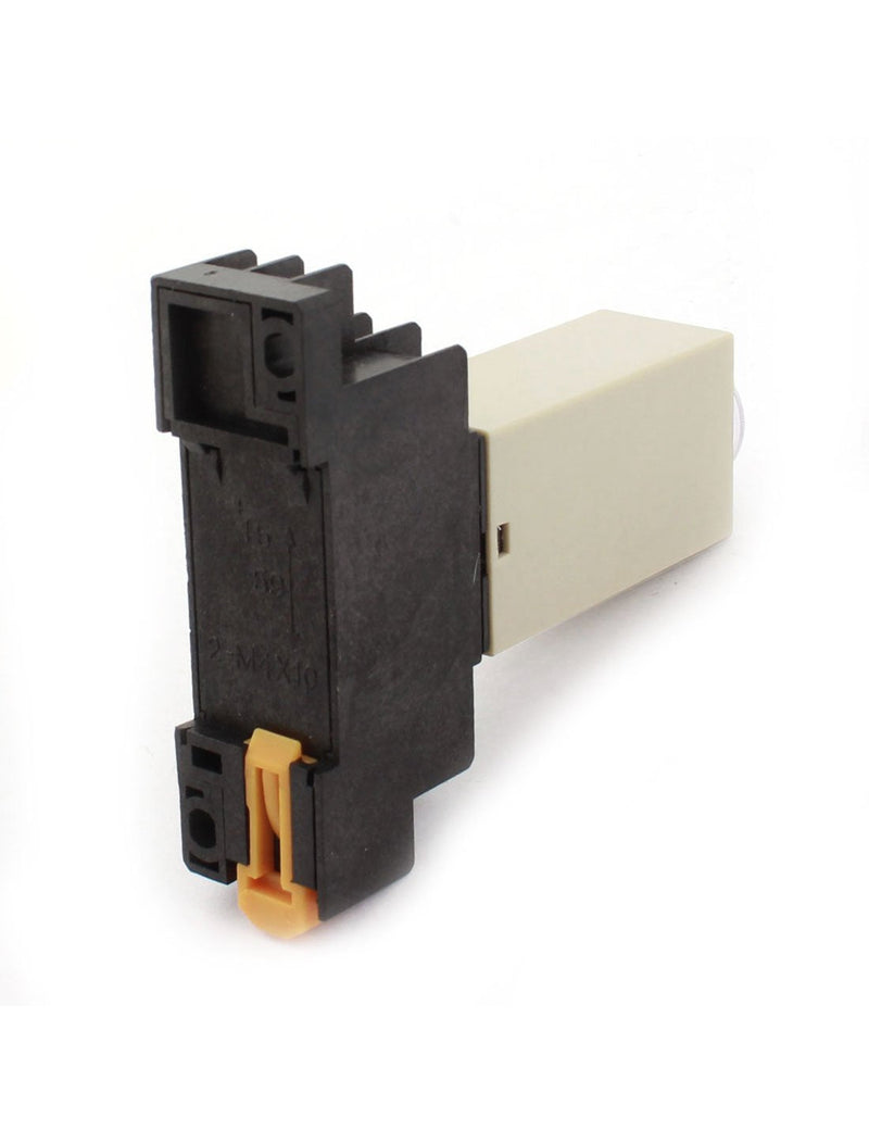 [Australia - AusPower] - uxcell Rotary Knob Control DC 24V DPDT 0-10 Second Power on Delay Timer Relay 