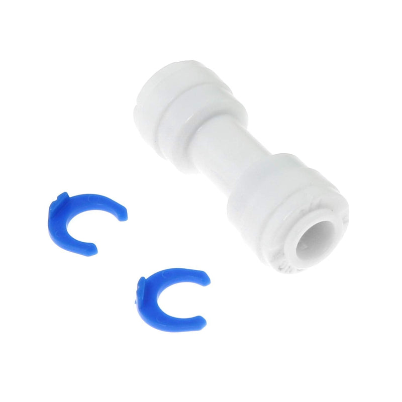 [Australia - AusPower] - Maxmoral 5PCS Pipe Fitting 1/4" OD Quick Straight Connect Push In to Connect Water Tube Fitting Connector 