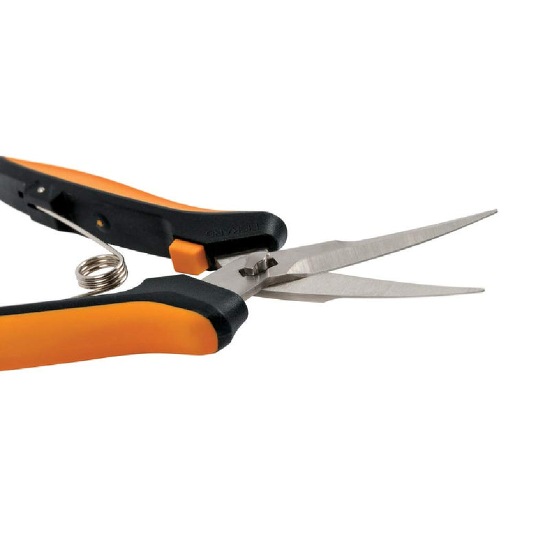 [Australia - AusPower] - Fiskars 399250-1001 Micro-Tip Pruning Snips, Black/Orange 