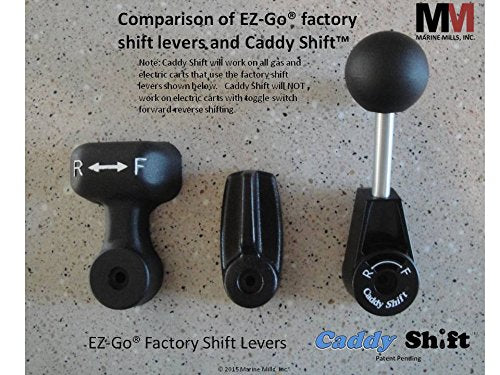 [Australia - AusPower] - Caddy Shift E-Z-GO Golf Cart Shifter, Forward-Reverse Shift Lever, Handle, Knob 