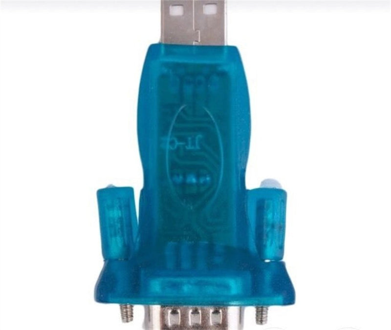 [Australia - AusPower] - 2Pcs USB 2.0 to RS232 Serial Port DB9 9 Pin Male Converter Adapter 