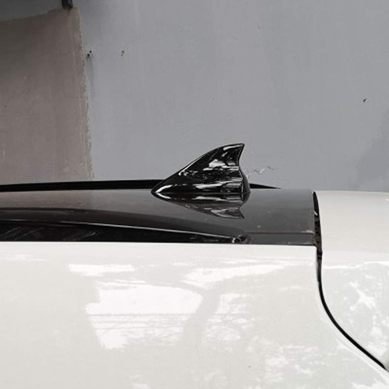[Australia - AusPower] - Ramble- Auto Radio Shark Aerials for Ford Shark Fin Antenna Roof Accessories for Ford Fiesta Hatchback Se ST Line Sedan S Se (Advanced Style, Black) Advanced Style 