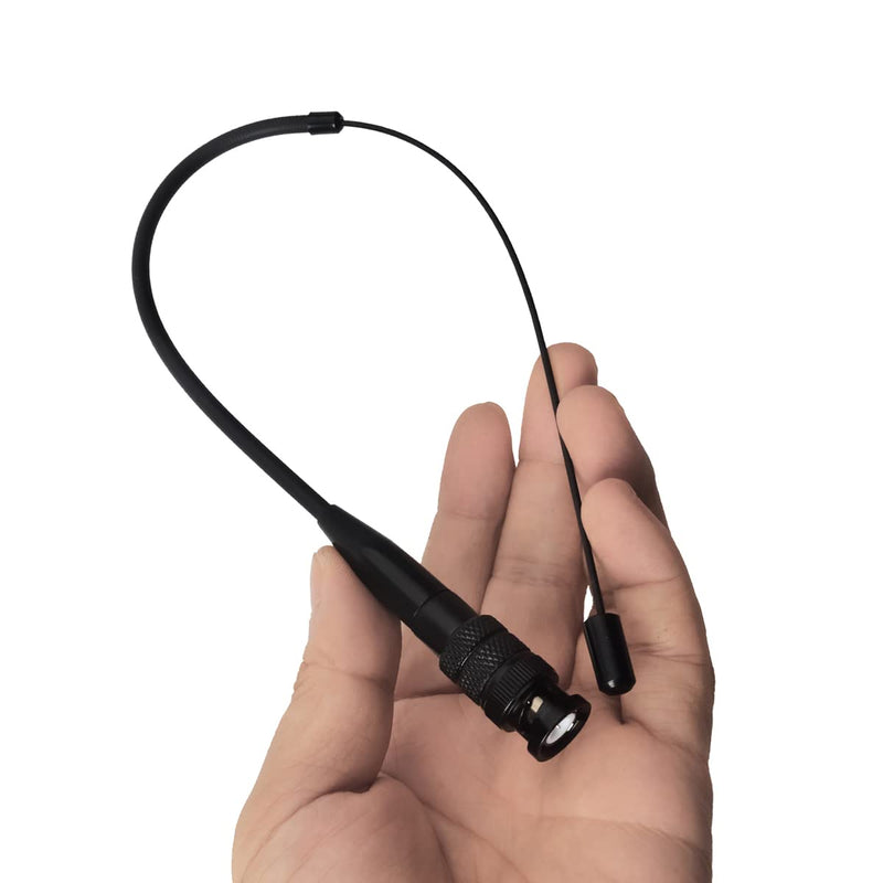 [Australia - AusPower] - HYS Dual Band Telescopic/Rod Soft Antenna VHF/UHF BNC (8inch)-(14inch) 2M/70CM Antenna for Vertex HR146, HX300, HX320, HX400 Walkie Talkie 