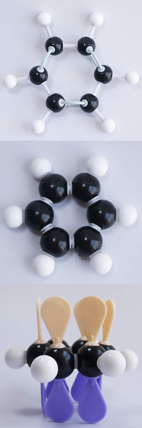 [Australia - AusPower] - LINKTOR Chemistry Molecular Model Kit (323 Pieces), Student or Teacher Set for Organic and Inorganic Chemistry Learning, Motivate Enthusiasm for Learning and Raising Space Imagination 323pcs Kit 