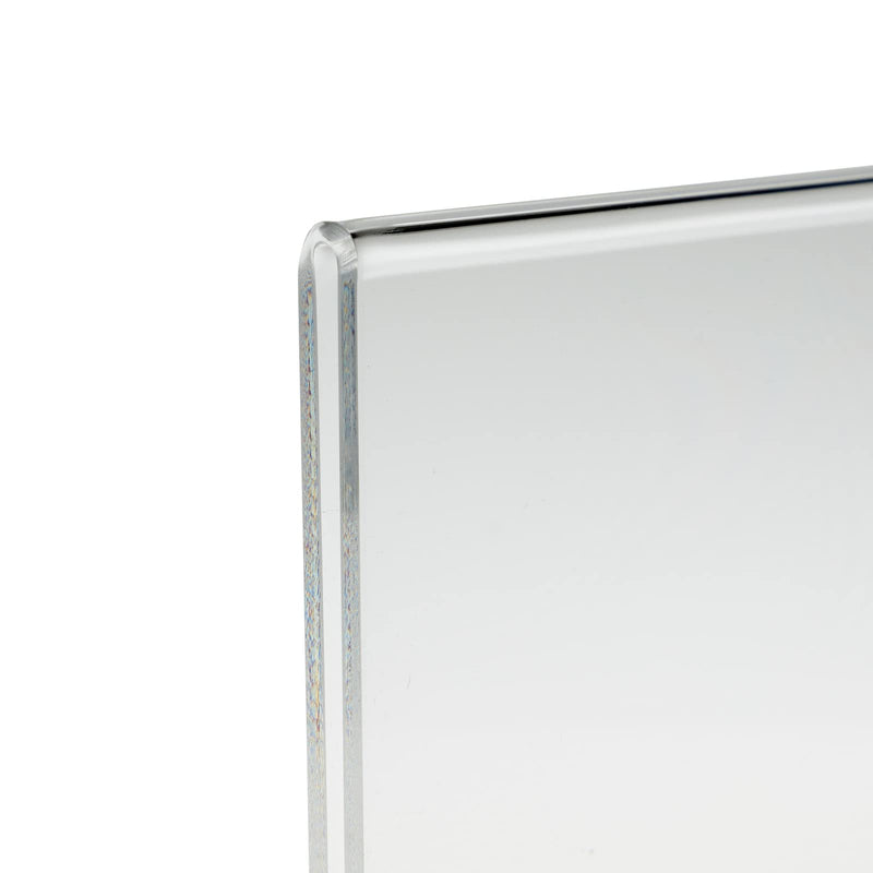 [Australia - AusPower] - Clear Acrylic Business License Frame Holder for Cosmetology and Documents (3 Pack) 