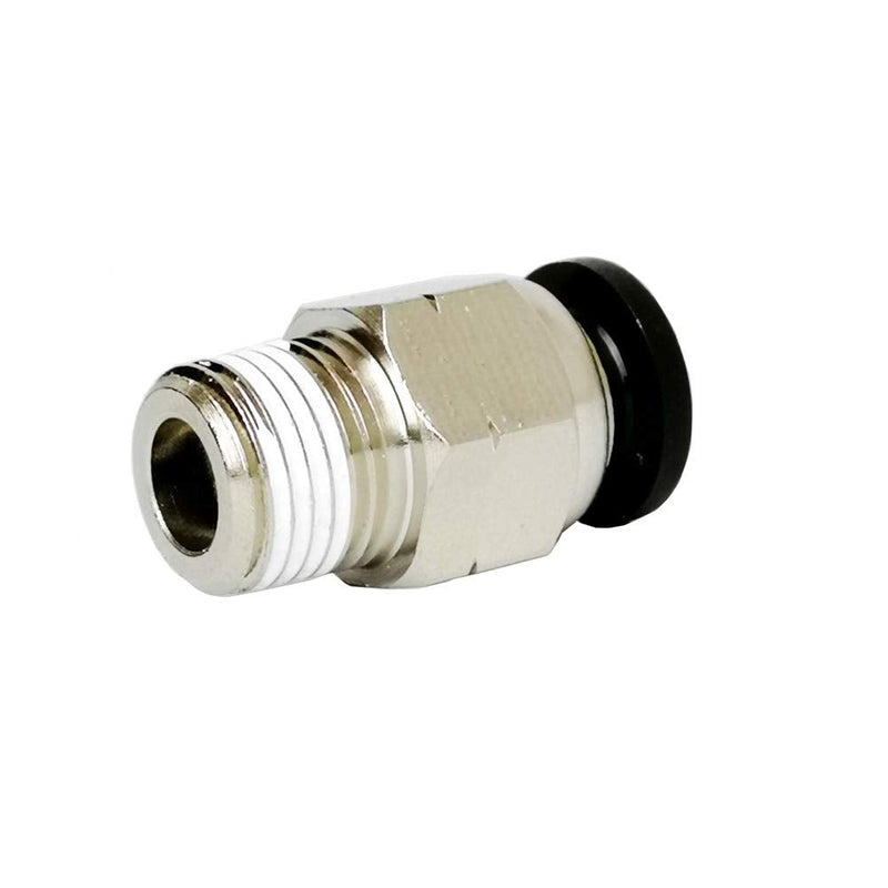 10 Raccordi Push To Connect Uxcell, Unione Dritta 1/4 OD X 5/16 OD (6-8mm) - Foto 2