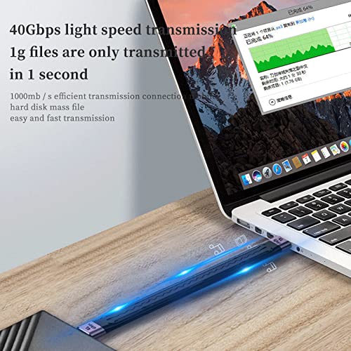 [Australia - AusPower] - APEXSUN Short USB C Cable，USB C to USB C 0.4 Ft Flexible Cable Support Thunderbolt 4/3,USB4, PD 100W Quick Charge,8K Video,40Gbps Data Transfer for External SSD, EGPU, Docking,MacBook,Phone,PowerBank USB C male to male 