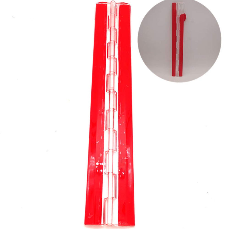 [Australia - AusPower] - Transparent Plastic Acrylic 300mm Continuous Piano Hinge 12" Acryl-Hinge Acrylic 12 inch Hinge?Self- Adhesive? 2 Pack , ? for DIY Transparent Box, Display Stand etc. 