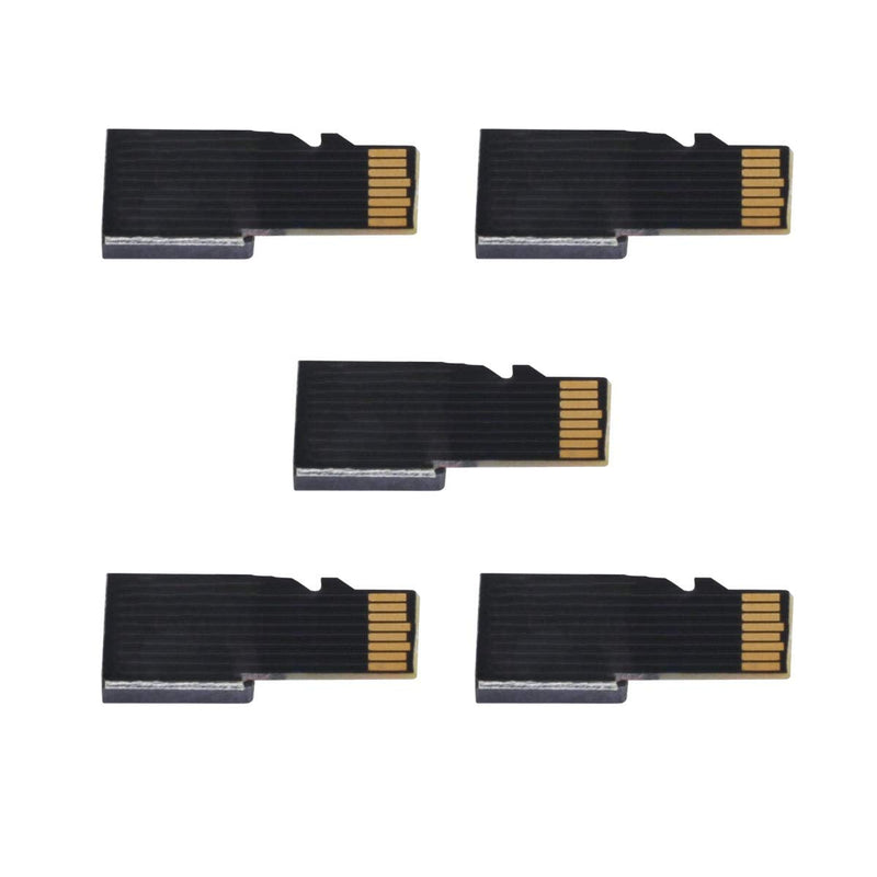 [Australia - AusPower] - Xiwai 5pcs/lot Micro SD TF Memory Card Kit Male to Female Extension Adapter Extender Test Tools PCBA Reader for Car GPS Phone 