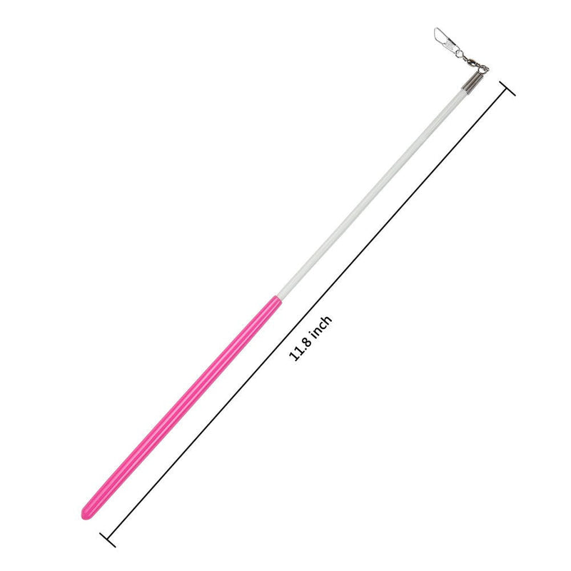 [Australia - AusPower] - AITIME 10 Pieces 2 Meters Gym Gymnastics Dance Ribbons,Rainbow Dancer Ribbons with Twirling Wands for Kids Dancing,CE and EN71 Approved, Starry Sky Colors 
