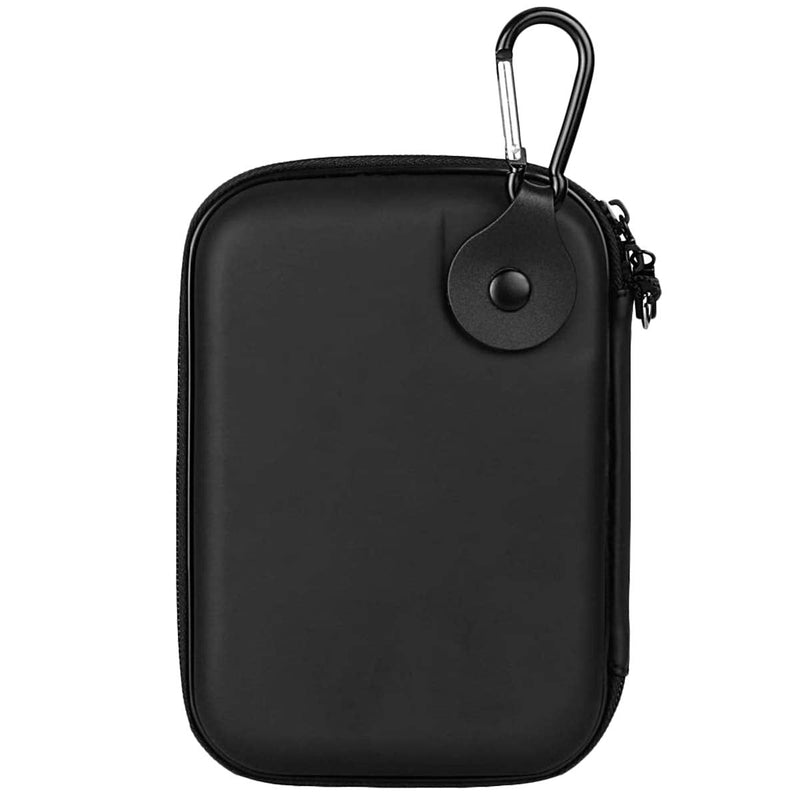 [Australia - AusPower] - Lacdo Hard Drive Carrying Case for Seagate Portable Expansion Seagate One Touch Backup Plus Slim 1TB 2TB 3TB 4TB 5TB Portable External Hard Drive USB 3.0 2.5 Inch HDD EVA Shockproof Travel Bag, Black 