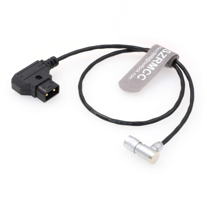[Australia - AusPower] - SZRMCC D-tap to XS6 4 Pin Female Plug Power Cable for IKAN Portkeys BM5 BM7 HH7 HS7T Monitor (Straight Cable, Right Angle) Straight Cable 