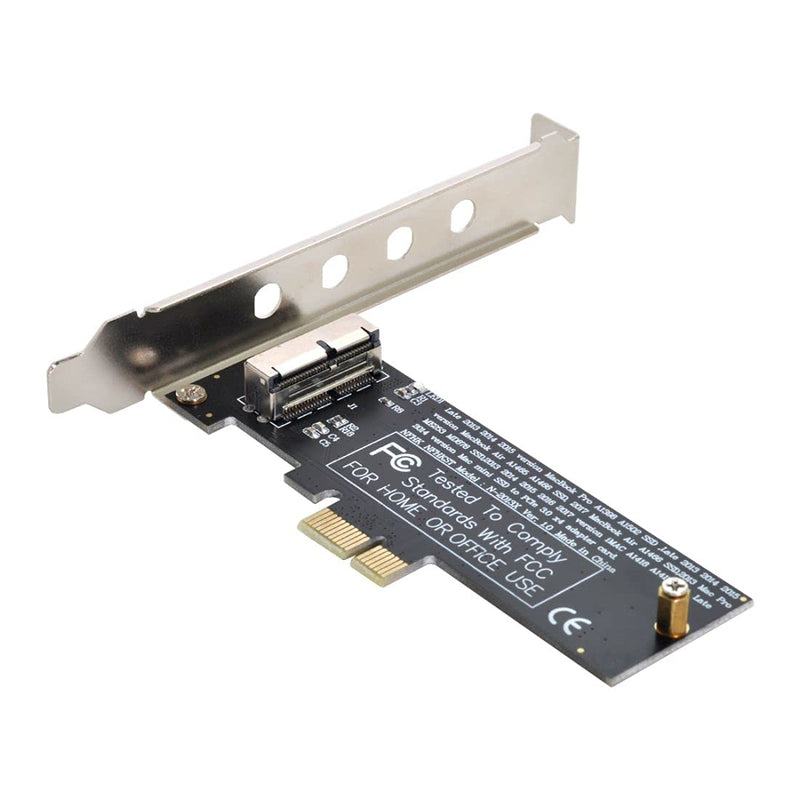 [Australia - AusPower] - ChenYang CY PCI Express Convert Card PCI-E 1X to 12+16 Pin 2013-2017 Mac Pro Air SSD Convert Card for A1493 A1502 A1465 A1466 