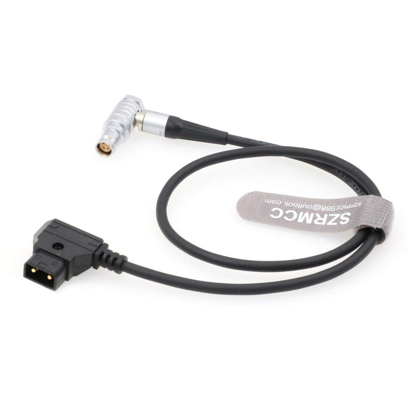 [Australia - AusPower] - SZRMCC D-Tap to 1B 4 Pin Female Power Cable for EOS Canon Mark II C100 C200 C300 C500 (Right Angle Cable) Right Angle Cable 