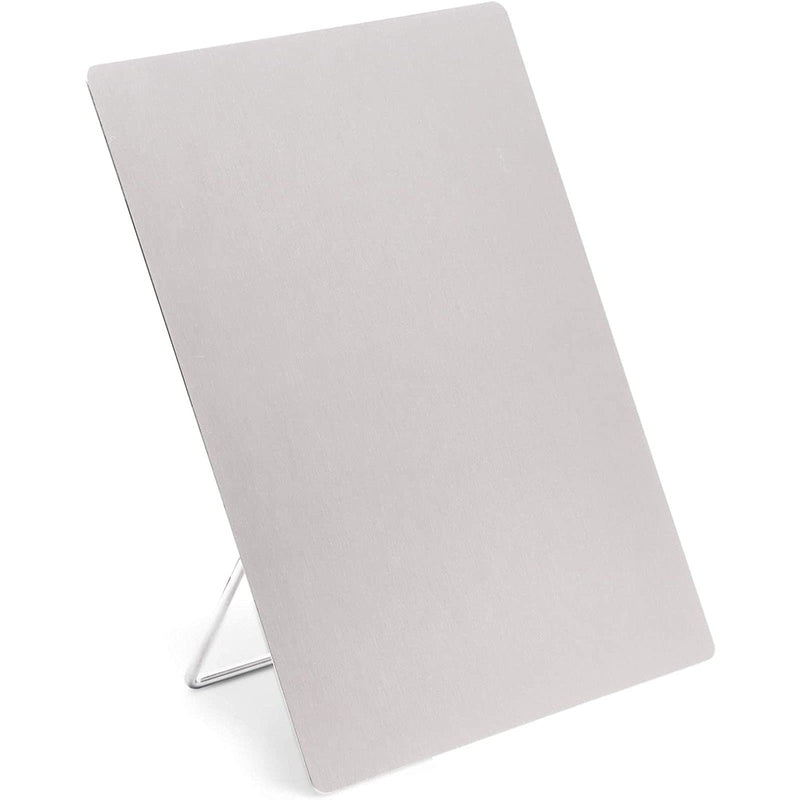 [Australia - AusPower] - Stainless Steel Dry Erase Whiteboard Easel, Reminder Board (9 x 11 in) 