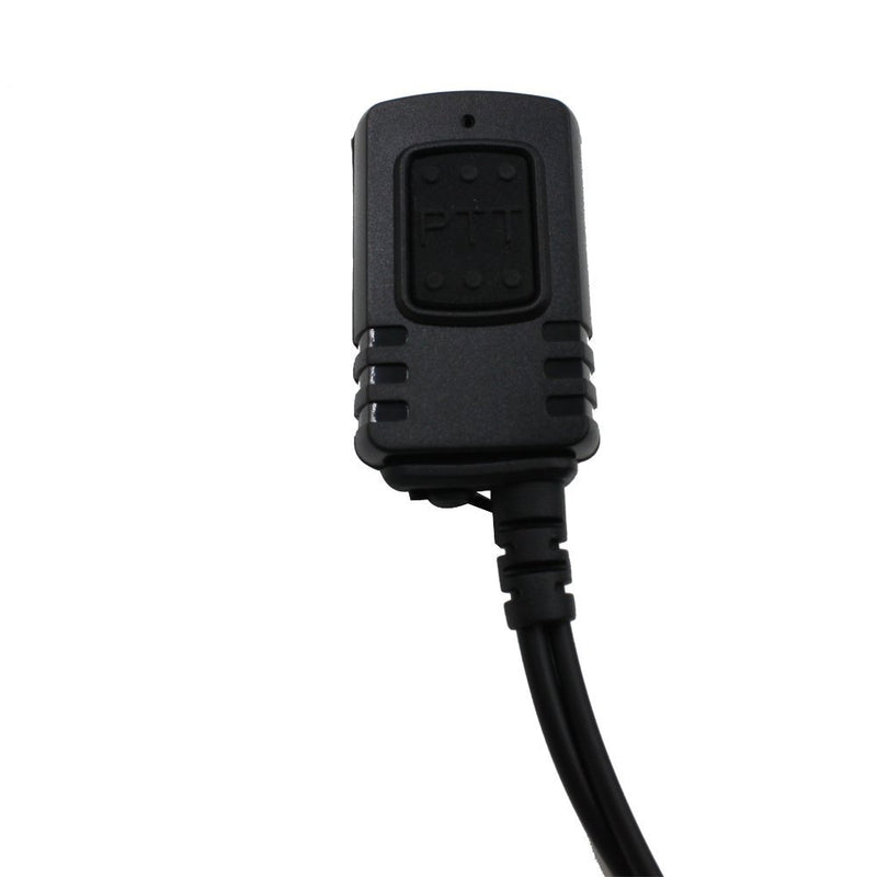 [Australia - AusPower] - KENMAX® 2 Pin Covert Acoustic Tube Earpiece Earbud Earphone Headset Mic Surveillance Kit for Motorola Two-Way Radio GP300 CP88 CP040 PRO1150 CLS1110 