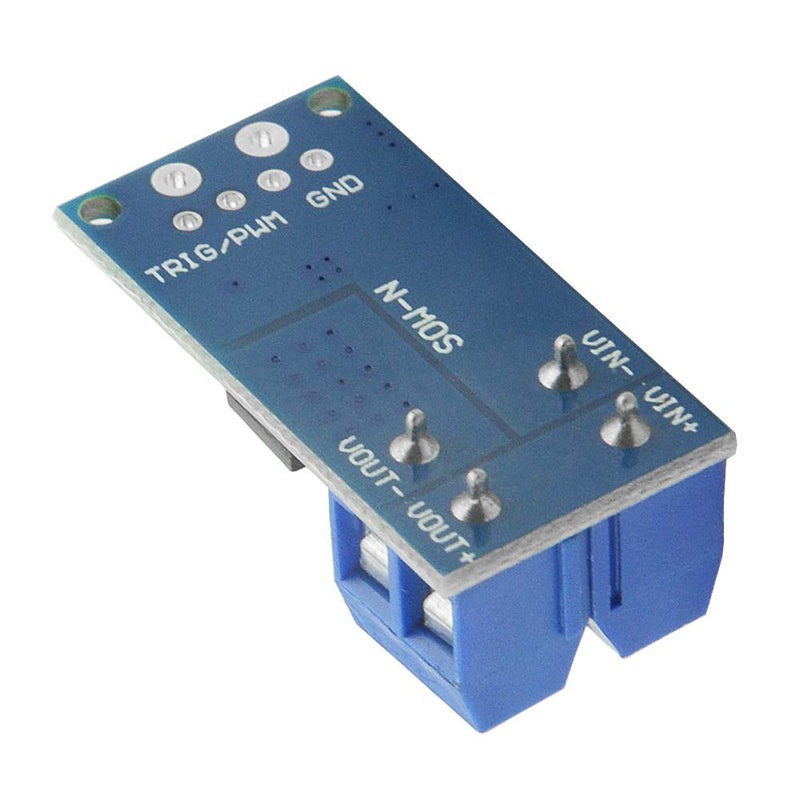 [Australia - AusPower] - WMYCONGCONG 10 PCS MOSFET Trigger Switch Drive Module DC 5V-36V 15A 400W Dual High-Power 0-20KHz Electronic Switch Control Board DC Motor Speed Controller 