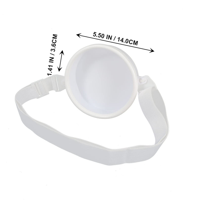 [Australia - AusPower] - EXCEART Stoma Cover- Waterproof Stoma Ostomy Bath Cover Shower Wound Protector Ostomy Supply (White) 