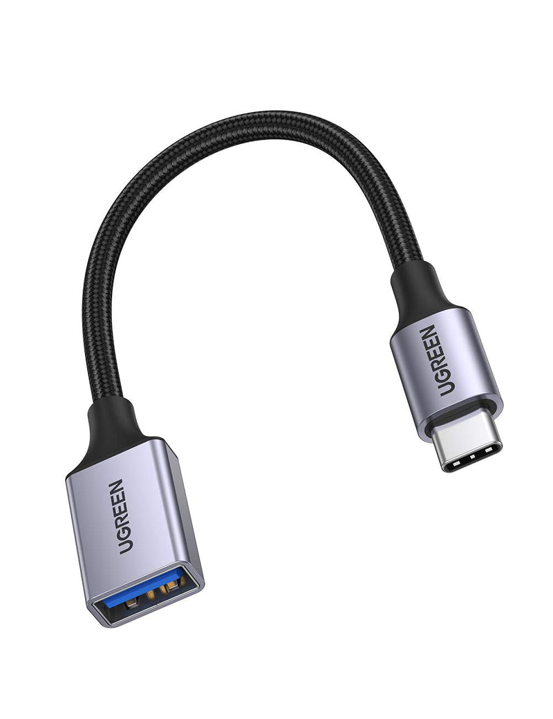 [Australia - AusPower] - UGREEN USB C to USB 3.0 Adapter Type C OTG Cable Thunderbolt 3 to USB Female Adapter OTG Cable Compatible for MacBook Pro 2020/2019/2018 MacBook Air/iPad Pro 2020 Dell XPS Galaxy Note20 Ultra S20 
