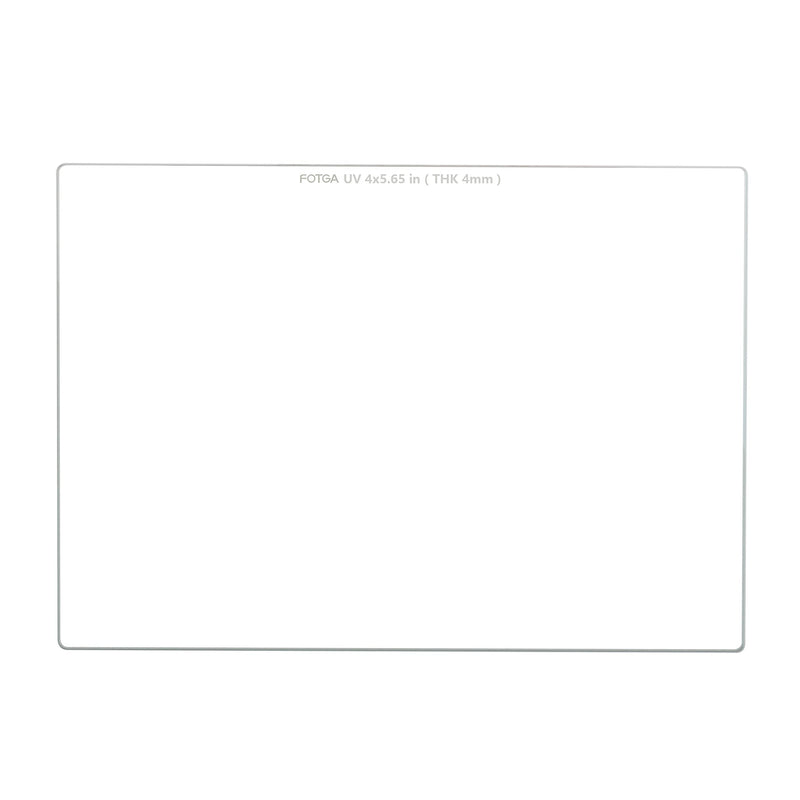 [Australia - AusPower] - Fotga Cinema 4x5.65 Inch Glass UV Protection Filter 4mm Thickness for Lens Matte Box 