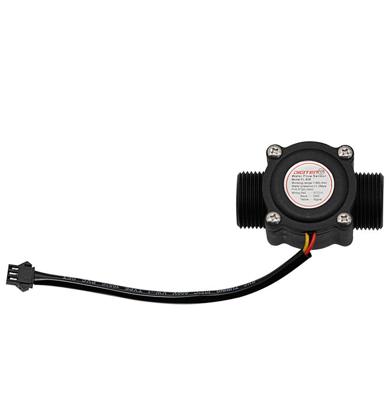 [Australia - AusPower] - DIGITEN G3/4" Water Flow Hall Sensor Switch Flow Meter Flowmeter Counter 1-60L/min 