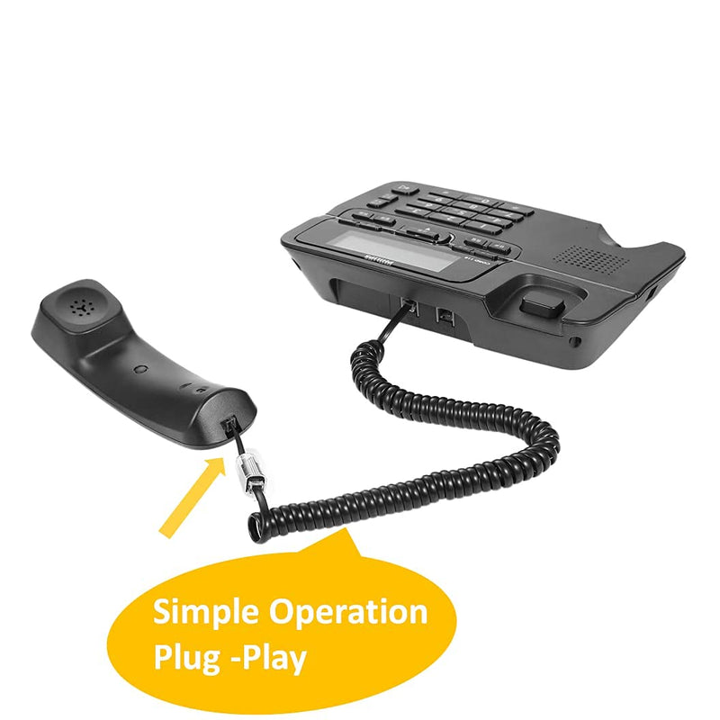 [Australia - AusPower] - Telephone Cord Detangler,360 Degree Rotating Landline Cable Detangler Swivel Cord Untangler Telephone Accessory (4pakDetangler) 4pakDetangler 