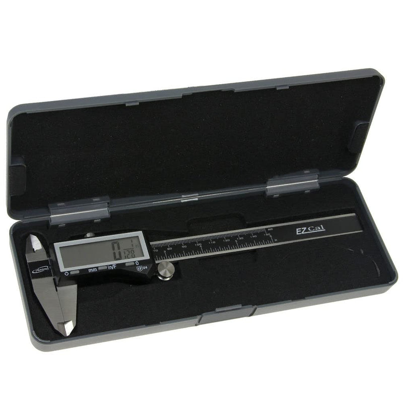 [Australia - AusPower] - iGaging IP54 Electronic Digital Caliper 0-6" Display Inch/Metric/Fractions Stainless Steel Body 6" 
