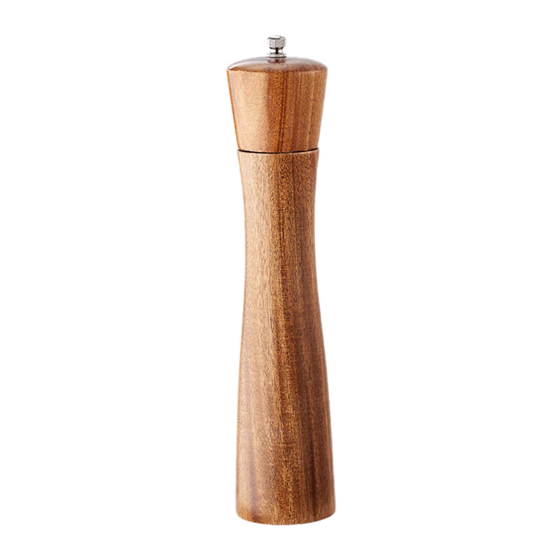 [Australia - AusPower] - GEZICHTA Wooden Pepper Mill or Salt Mill,10 inch Wood Pepper Grinder with Ceramic Rotor(1pc) free size 1pc 