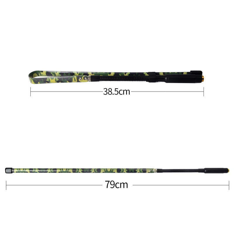 [Australia - AusPower] - UAYESOK 5.2dBi Camouflage Gooseneck Foldable CS Tactical Antenna 31inch Dual Band 2M/70cm VHF/UHF SMA Male Walkie Talkie Antenna for TYT MD-380 MD-UV380 YAESU VX-6R FT-60R FT-70D Retevis RT82 RT3 