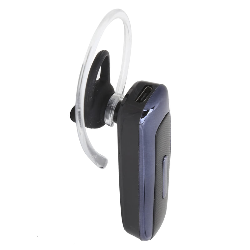 [Australia - AusPower] - ASHATA Bluetooth Headset,Wireless Bluetooth Earpiece,in Ear Earphone Single Ear Hanging,Business Earbuds Ergonomic,for Driving,TalkListening to Music 45-50 Hours (Black Blue) Black Blue 