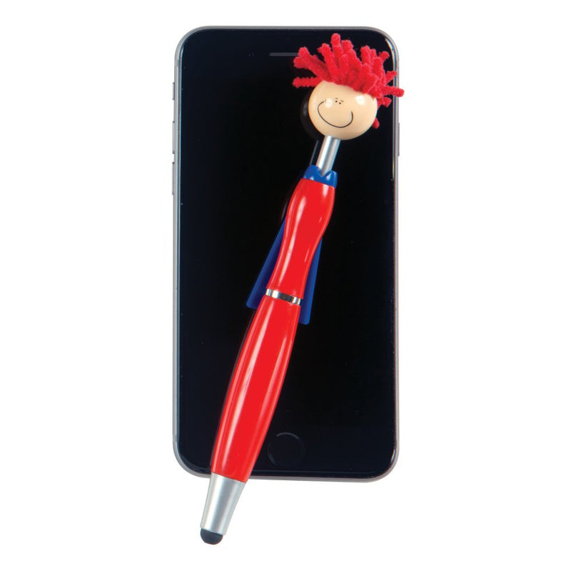 [Australia - AusPower] - Raymond Geddes Super Hero Stylus & Ballpoint Pen Set With MOP Pencil Toppers (Pack of 18) 