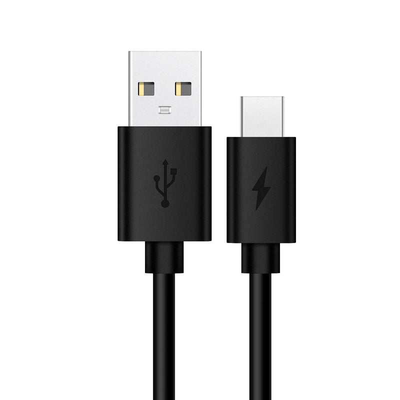 [Australia - AusPower] - USB Type C Cable 6.6 ft Fast Charger Charging Cable Cord Compatible with Samsung Galaxy S8 S9 S10 S10+ S20 Note 10 Note 9 Note 8 Plus A10 A11 A20 A51 V30 V20 G6, LG V30 G6 G5 V20 V50 V40 G8 (Black) 