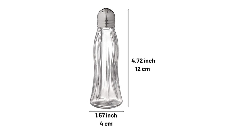 [Australia - AusPower] - Pasabahce Salt And Pepper Shaker with Metal Lids 