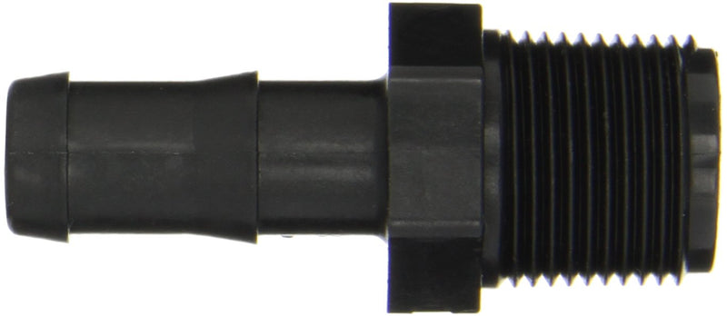 [Australia - AusPower] - Banjo HB075-058 Polypropylene Hose Fitting, Adapter, 3/4" NPT Male x 5/8" Barbed 