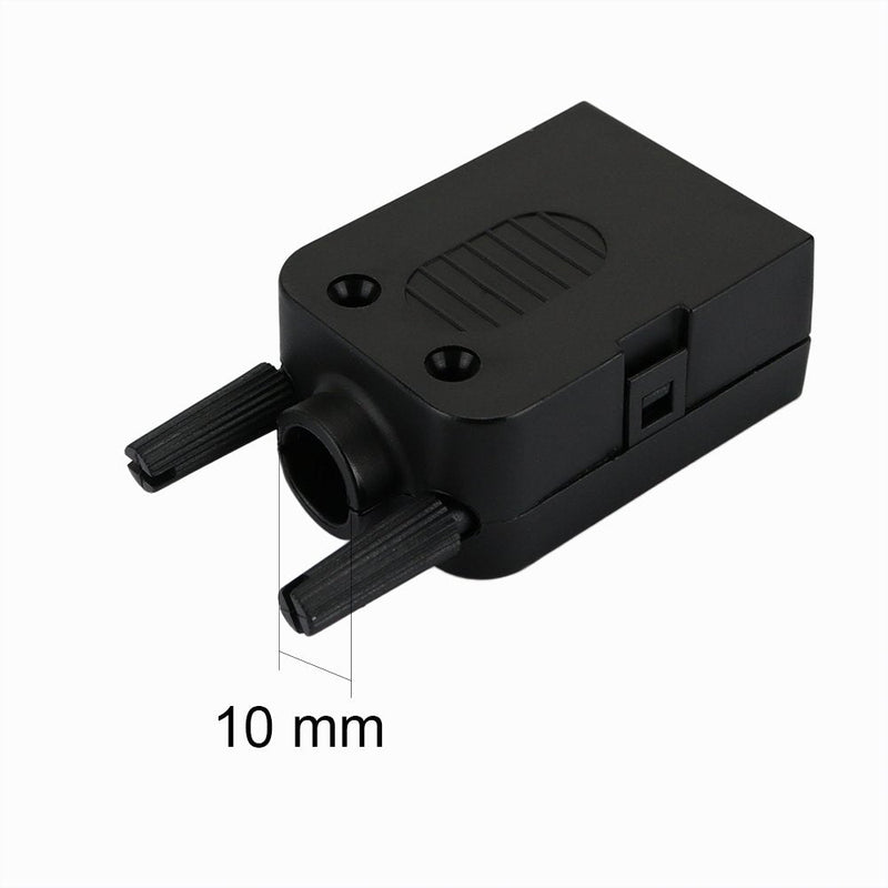 [Australia - AusPower] - Avanexpress DB9 Connector to Wiring Terminal RS232 Serial Port Breakout Board Solder-Free, Female with Case (2 Pack) 