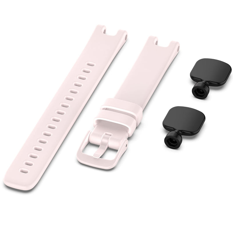 [Australia - AusPower] - Compatible with Garmin Lily Bands for Women Men, Feminine Sport Silicone Replacement Bands Wristbands Bracelet Accessory Watch Straps for Garmin Lily Women‘s Smartwatch Pink 