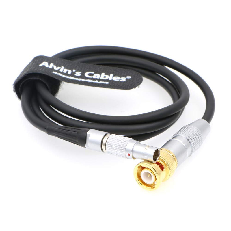 [Australia - AusPower] - Alvin's Cables 5 Pin Male to BNC SMPTE Time Code Out Cable for ARRI Mini Sound Devices 1M 