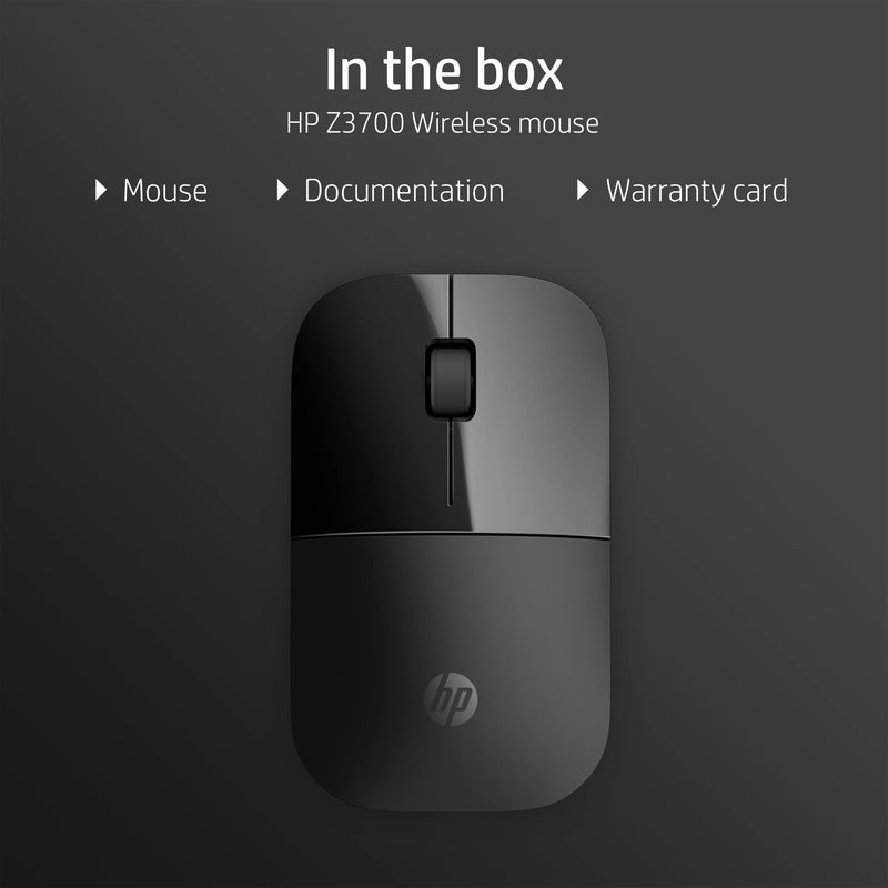 [Australia - AusPower] - Z3700 WIRELESS MOUSE BLACK ONYX GLOSSY 