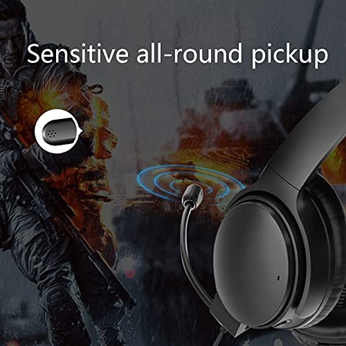 [Australia - AusPower] - QC35 Gaming Headset Mic Video Microphone Recording 3.5mm Plug Rplacement for QC35 QC35II Headset Accessories 