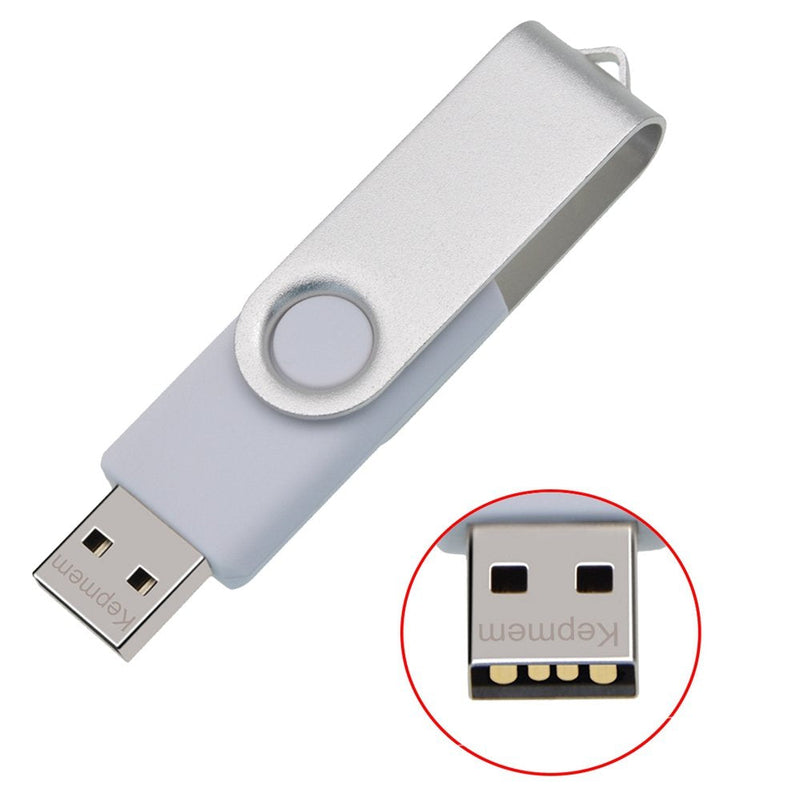 [Australia - AusPower] - Multipack Memory Stick 128MB - Bulk 10 Pack USB Flash Drives - Kepmem Small Capacity Thumb Drive with Colorful Ropes 10 Pack - Multicoloured 