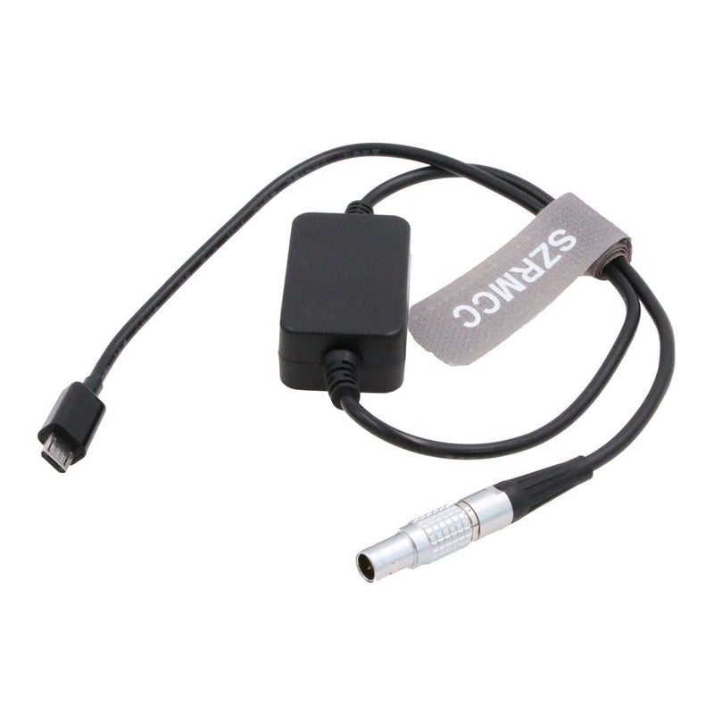 [Australia - AusPower] - SZRMCC Nucleus Nano Follow Focus Motor or Handwheel Micro USB 5V Regulated to AUX 2 Pin Power Cable for ARRI Alexa RED Z CAM E2 Flagship Camera 