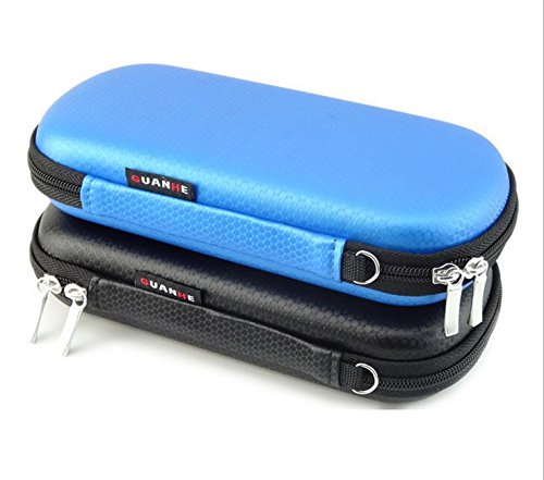 [Australia - AusPower] - Onwon USB Drive Organizer Electronics Accessories Case Big Capability USB Flash Drives Bag (Black) 