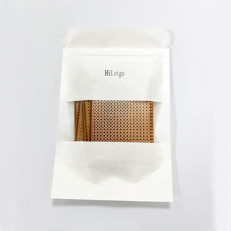 [Australia - AusPower] - HiLetgo 20pcs 5x7cm Bakelite DIY Prototype Board PCB 5 * 7cm Universal Breadboard Test Prototype Boards High Quality for Arduino DIY Electronics Experiments 